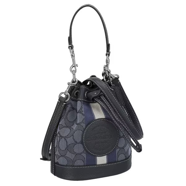 Coach C8322 Mini Dempsey Bucket Bag In Signature Jacquard With