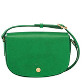 LONGCHAMP ÉPURE CROSSBODY BAG FULL LEATHER 10253 HYZ 129 GREEN CREAM BIGGEST