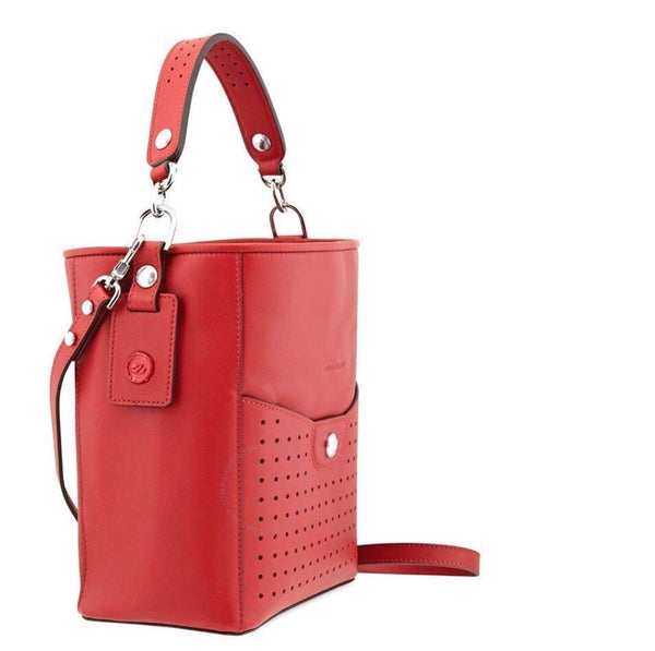 LONGCHAMP LADIES MADEMOISELLE RED MEDIUM BUCKET BAG 10080 883 209 –  cadysdeluxe.com