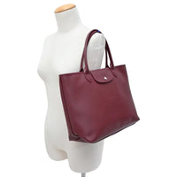 LONGCHAMP LE PLIAGE CITY  TOTE BAG CABAS 10182 HYQ 261 MAROON CANVAS