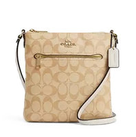 COACH MINI ROWAN FILE BAG IN SIGNATURE CANVAS CS182