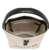 LONGCHAMP ROSEAU ESSENTIAL TOILE ECRU 10159 HSG 037 CROSSBODY BUCKET BAG CANVAS