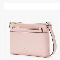 KATE SPADE SADIE CROSSBODY SET K7402 IN CHALK PINK EXTRA POUCH 2IN ONE