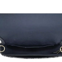 COACH AMELIA SADDLE BAG IN FULL LEATHER CP107 BLACK