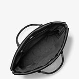 MICHAEL KORS MATILDA LARGE CINCH TOTE BAG BLACK 35T6SMTT9V DRAWSTRING