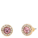 KATE SPADE YOU'RE A GEM PAVE HALO STUDS KH209 PINK