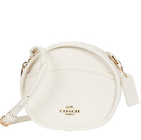 COACH CANTEEN CROSSBODY BAG  CO987 LEATHER WHITE