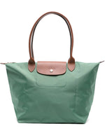 LONGCHAMP LARGE LONG HANDLE SHOPPING BAG LE PLIAGE CLASSIC 1899 L1899 089 P84 GREEN LAGOON