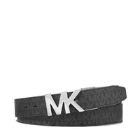 MICHAEL KORS 4-IN-1 LOGO REVERSIBLE BELT BOX SET BLACK 36R4LBLY4B