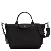 LONGCHAMP LE PLIAGE ENERGY TOP HANDLE BAG L CANVAS – L1515 1515 HSR 001 BLACK