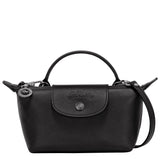 LONGCHAMP LE PLIAGE XTRA XS POUCH LEATHER CROSSBODY 34205 987 001 BLACK