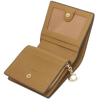 COACH SNAP WALLET IN SIGNATURE CANVAS C3309 LIGHT KHAKI