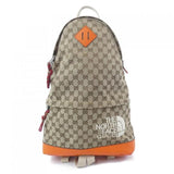 GUCCI X THE NORTH FACE GG CANVAS BACKPACK IN NATURAL 650288