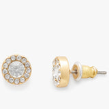 KATE SPADE YOU'RE A GEM PAVE HALO STUDS KH209 CRYSTAL