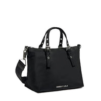 BIMBA Y LOLA MEDIUM BLACK SHOPPER BAG