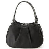 AGNES B SHOULDER BAG  FROM JAPAN NYLON BLACK US11M-01