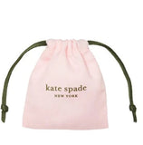 KATE SPADE LADY MARMALADE STUDS EARRINGS IN CLEAR/ ROSE GOLD O0RU1147
