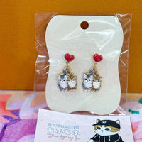 MOFUSAND FROM JAPAN SHAKEYURA EARRINGS (OUTING TOGETHER)
