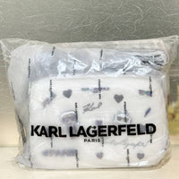 KARL LAGERFELD PARIS MAYBELLE CROSSBODY BAG WHITE BOUTIQUE COLLECTION