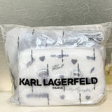 KARL LAGERFELD PARIS MAYBELLE CROSSBODY BAG WHITE BOUTIQUE COLLECTION
