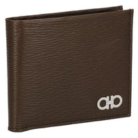 SALVATORE FERRAGAMO GANCINI MEN BIFOLD WALLETCOIN POUCH
