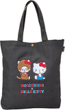 MONCHHICHI X HELLO KITTY colab FROM JAPAN A4 TOTE SHOULDER BAG EMBROIDERY
