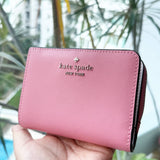 KATE SPADE SMALL L-ZIP WALLET KN764 PINK