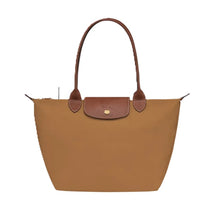 LONGCHAMP LE PLIAGE LONG HANDLE CLASSIC 2605 089  P86 MEDIUM CAMEL BROWN