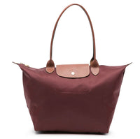 LONGCHAMP LARGE LONG HANDLE SHOPPING BAG LE PLIAGE CLASSIC 1899 L1899 089 087 BODEAUX DARK RED