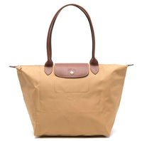 LONGCHAMP LARGE LONG HANDLE SHOPPING BAG LE PLIAGE CLASSIC 1899 L1899 089 086 CAMEL BROWN