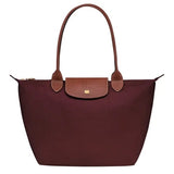 LONGCHAMP LE PLIAGE LONG HANDLE CLASSIC 2605 089  P87 MEDIUM BORDEAUX BURGUNDY DARK RED