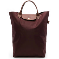 LONGCHAMP LE PLIAGE L M TOTE BAG CABAS 10168 089 P87 BURGUNDY DARK RED