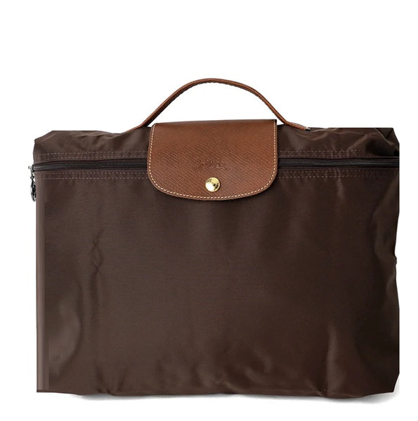 LONGCHAMP LE PLIAGE CLUB FIT A4 FILE LAPTOP BAG 2182 089 P81 BROWN