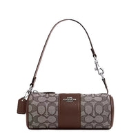 COACH BAG POUCH COACH NOLITA BARREL BAG SIGNATURE JACGUARD  CU989
