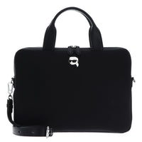 KARL LAGERFELD IKONIK LAPTOP BAG CROSSBODY BLACK