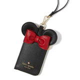 KATE SPADE X DISNEY red LIMITED EDITION MINNIE MOUSE NORTH SOUTH PHONE CROSSBODY BLACK  KG654