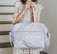MAISON DE FLEUR SANRIO FROM JAPAN  TRAVEL GYM SHOULDER BAG LAVENDER