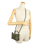 LONGCHAMP LE PLIAGE XTRA XS POUCH LEATHER CROSSBODY  34205 987 549 GREEN