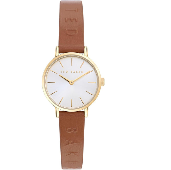 TED BAKER BOXED WOMEN BROWN LEATHER WATCH