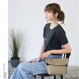ANELLO GRANDE FROM JAPAN CROSSBODY BAG MANY POCKETS COMPARTMENT GREY