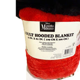 MINNIE MOUSE SOFT FLEECE HOODED THROW COSY HOODIE BLANKET 109x206cm