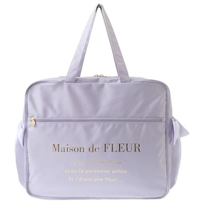 MAISON DE FLEUR SANRIO FROM JAPAN  TRAVEL GYM SHOULDER BAG LAVENDER