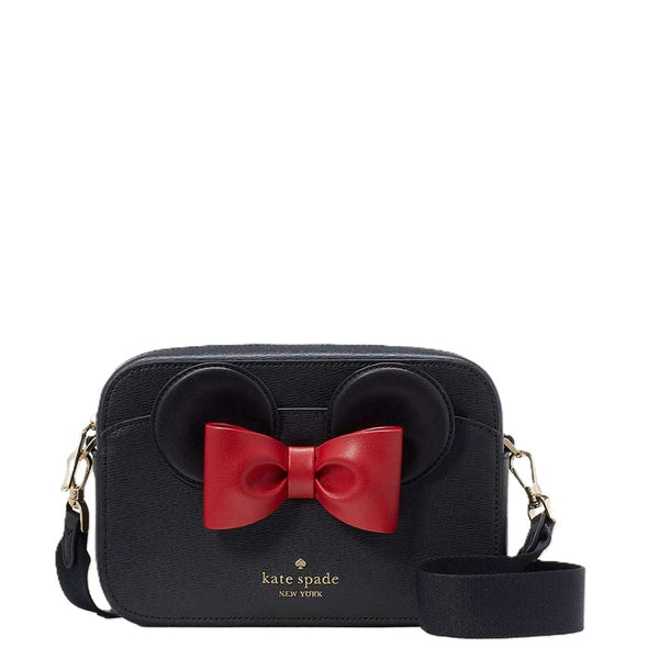 DISNEY X KATE SPADE MINNIE CAMERA BAG LIMITED EDITION BLACK KH621