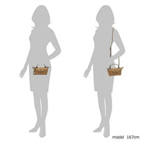 LONGCHAMP LE PLIAGE XTRA XS POUCH LEATHER CROSSBODY  34205 987 004 BROWN