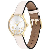COACH ELLIOT BEIGE LEATHER STRAP LADIES WATCH 14504305