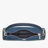 KATE SPADE KAYLA DENIM CONVERTIBLE SHOULDER BAG BLUE MULTICOLOR  KK080