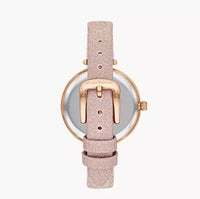 KATE SPADE NEW YORK HOLLAND THREE-HAND ROSE GOLD-TONE BOXED