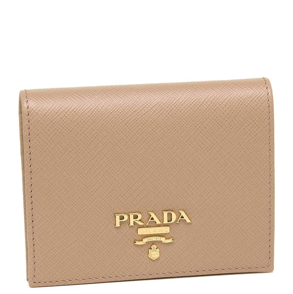 PRADA VITELLO MOVE SMALL WALLET 1MV204 BOXED CIPRIA NUDE
