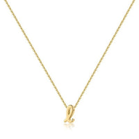 KATE SPADE BOXED NECKLACE LOWER L OR E LETTER ONE IN A MILLION GOLDEN