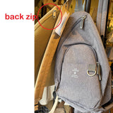 ANELLO  FROM JAPAN SLING BAG CROSSBODY (HAS BACK ZIP) GREY